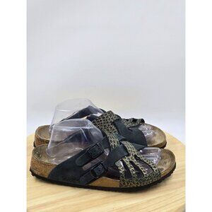 Birkenstock Tatami Metallic  Strappy Slip On Sandals Women's sz 9